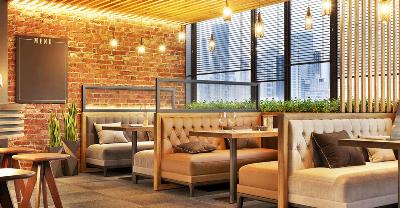 Upholstered Restaurant Interiors